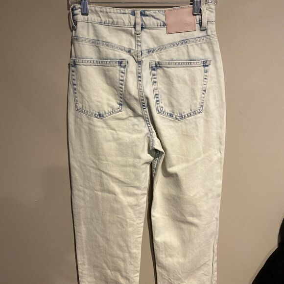 ZGY Denim Straight Up Hi Rise Acid Wash Jeans - Size 26 Nwt - Picture 4 of 10